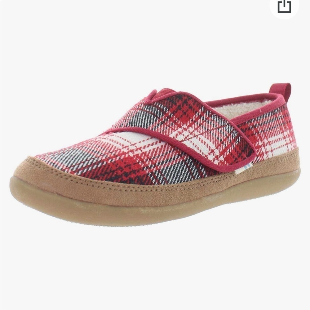 Toms Plaid Slippers